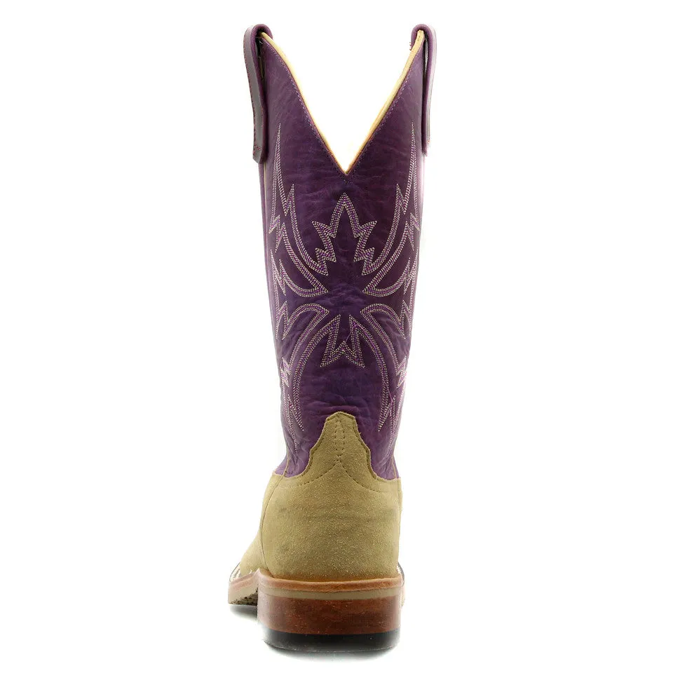 Anderson Bean Exclusive Camel Wyoming Roughout Men's Boot
