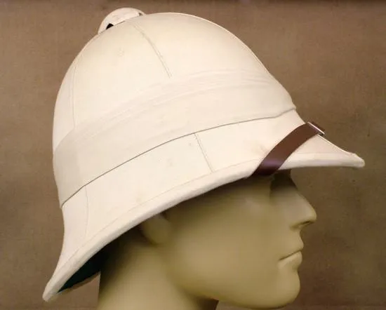 British 1890 Khaki Pitch Helemt