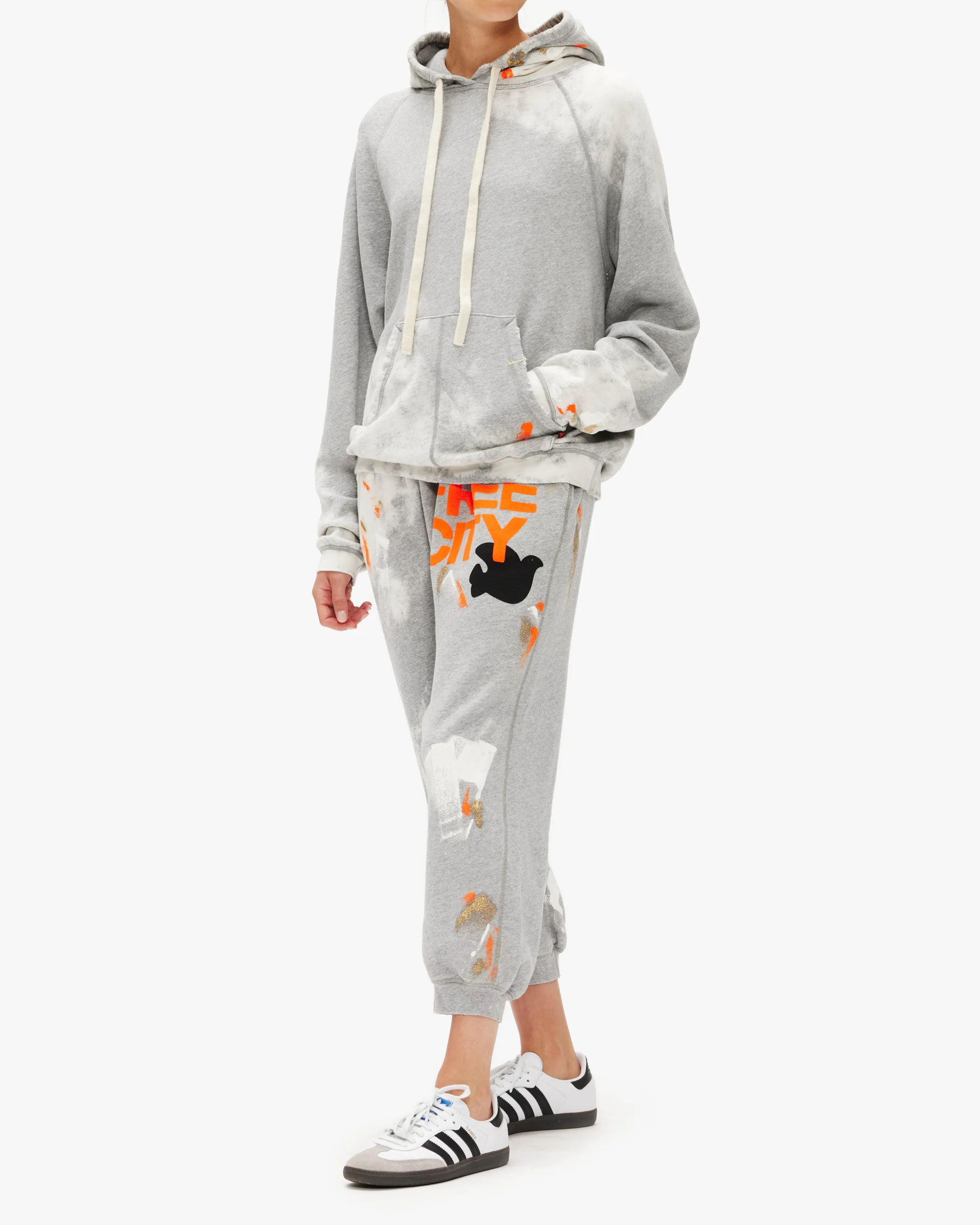 Free City Pocket Bleach/Paint Sweatpant