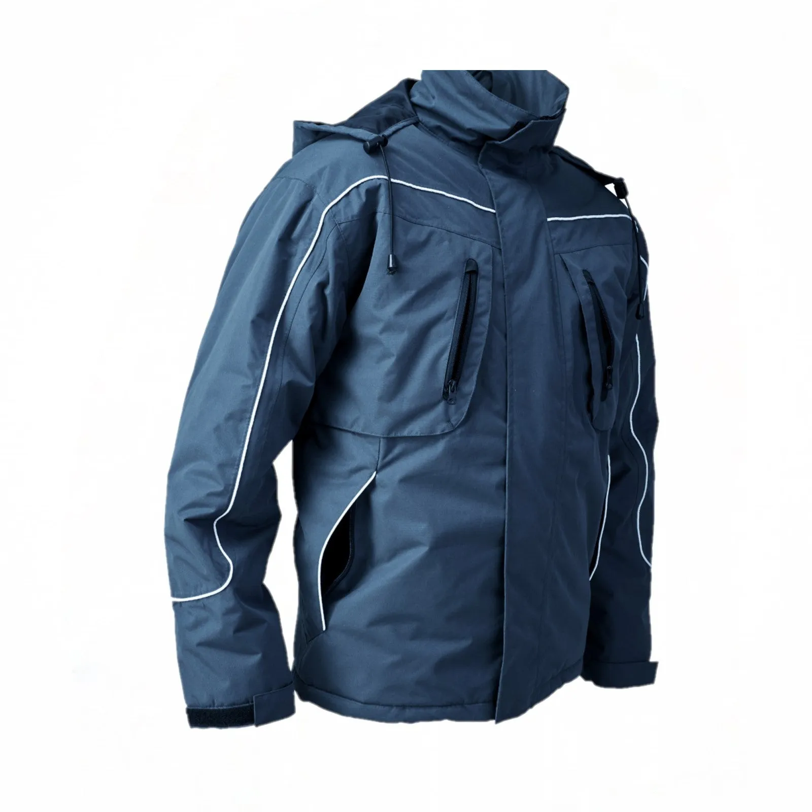 Giaccone Parka Blu Navy imbottito taglie da S a 4XL SIGGI STONE