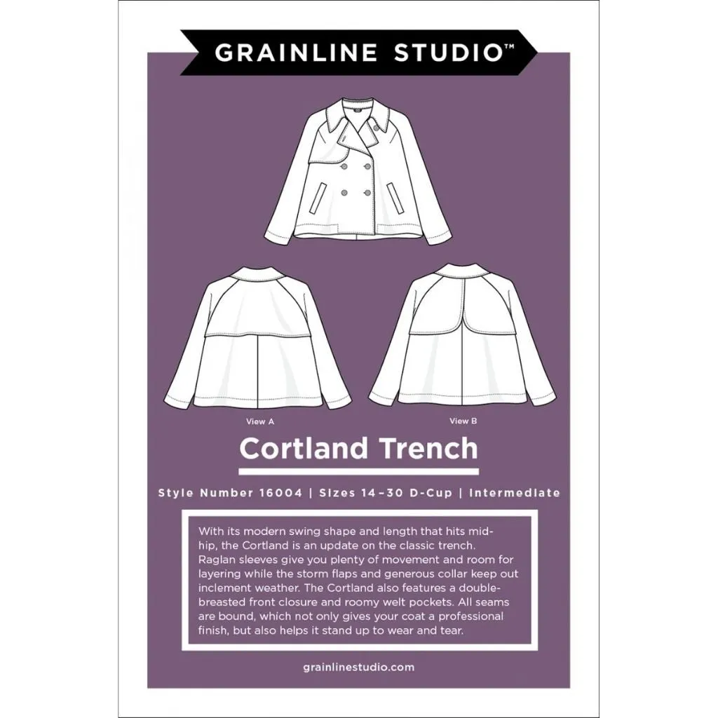 Grainline Studio Cortland Trench