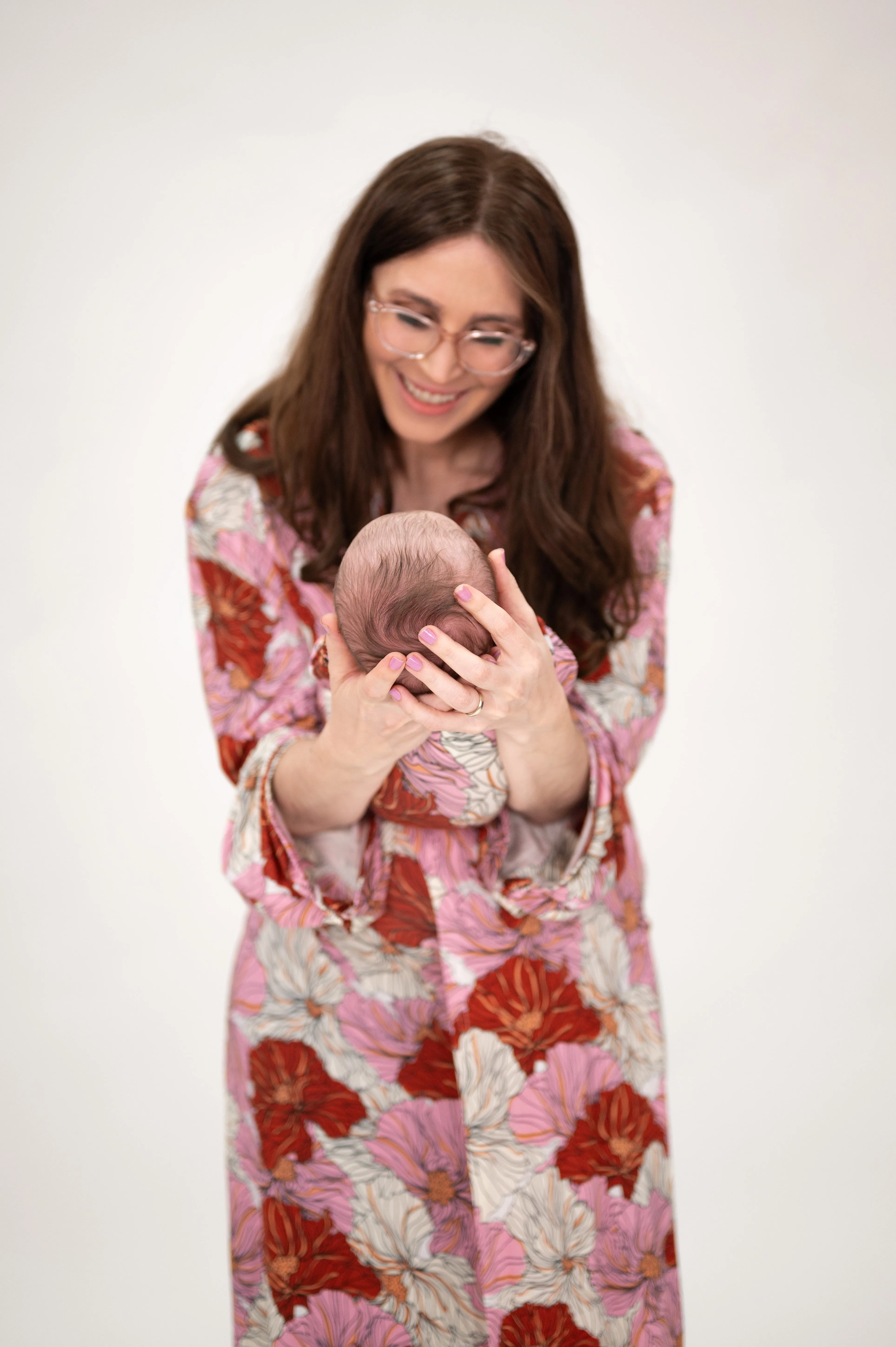 Limited Edition Pink Poppy Birth & Postpartum Gowns