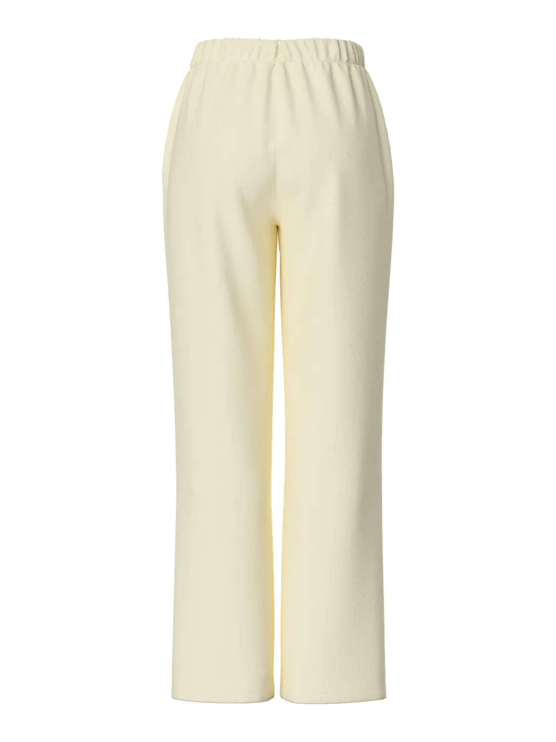 PCCHILLI Trousers - White Pepper