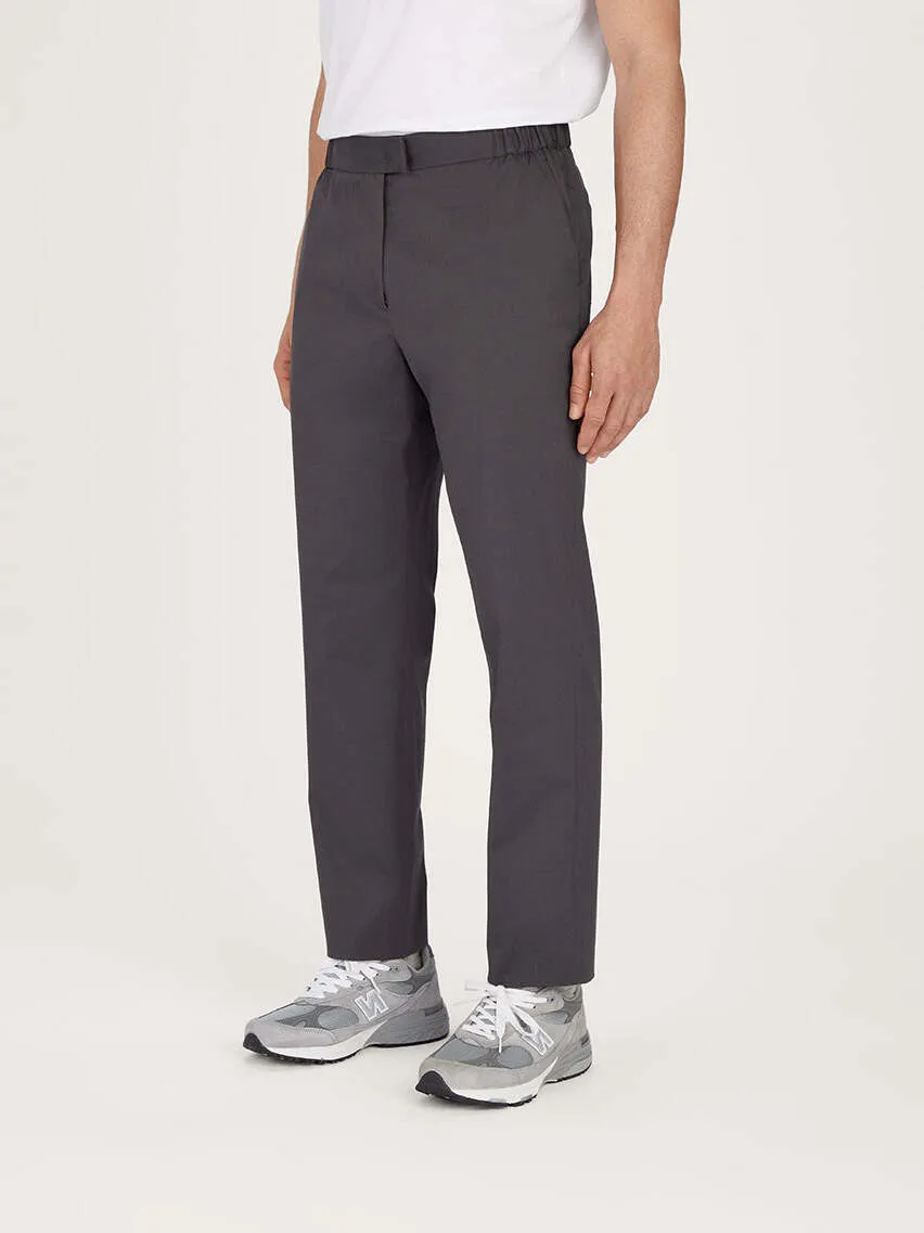 The 24 Trouser Relaxed Fit || Slate-Grey | Stretch Cotton